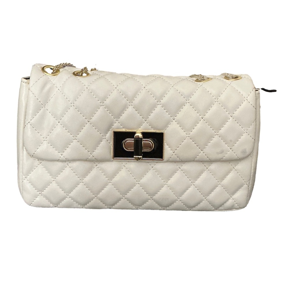 Diophy Collection Handbag - White